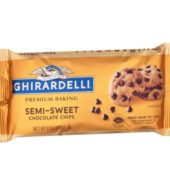 Ghirardelli Semi-Sweet Chocolate Chips 12oz