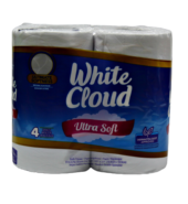 White Cloud Bath Tissue Ultra Soft 4pk