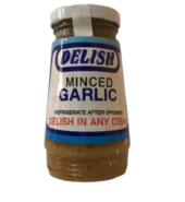 Delish Garlic Minced 280g