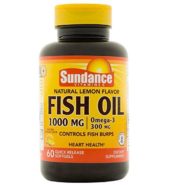 Sundance Softgels Fish Oil 1000mg 60’s