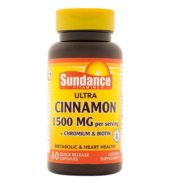 Sundance Capsules Cinnamon 1500mg 60’s