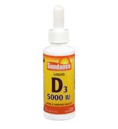 Sundance Vitamins D3 5000 IU Liquid – 2 oz