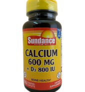 Sundance Caplets Calcium 600mg +D3 60s