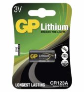 GP Battery Lithium Photo 3v #CR123A