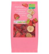 Waitrose LoveLife Frozen Strawberry & Banana Smoothie Mix 480g