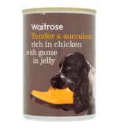 Waitrose Dog Food Chicken & Game Chunks In Jelly 400g