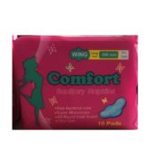 Comfort Pads Maxi Long with Wing 10’s