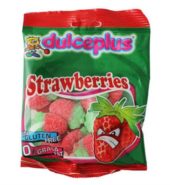 Dulceplus Candy Strawberries G F 100g