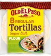 Old El Paso Flour Tortillas 8inch 8’s