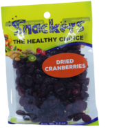 Snackers Dried Cranberries, 3.2oz