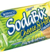 Wibisco Sodabix Cheese & Herb Biscuits,100g