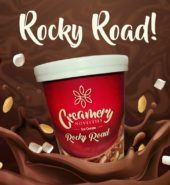 Creamery Ice Cream Rocky Road 1L