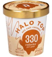 Halo Top Ice Cream Sea Salt Caramel 1 Pint