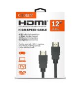 Coby HDMI 4K UHD Cable 12ft
