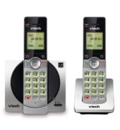 VTech 2 Handset Cordless Phone with Caller ID/Call Waiting CS6919-2