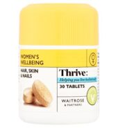 Waitrose Thrive: Women’s Wellbeing Hair, Skin & Nails 30 Tablets