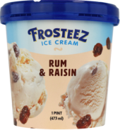 Frosteez Ice Cream Rum & Raisin 1Pint