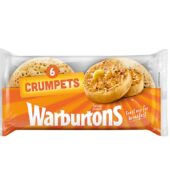Warburtons Crumpets 6’s