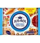 Jus-Rol Frozen Shortcrust Pastry Block 500g