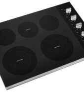 Whirlpool 30″ Electric Cooktop WCE77US0HS